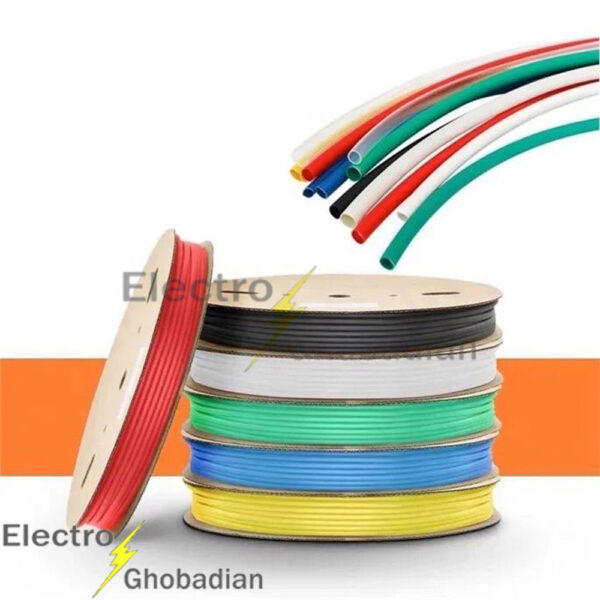 روکش حرارتی تک لایه قطر 16میلیمتر مشکی