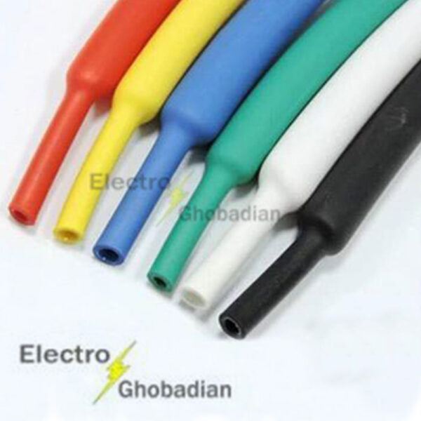 روکش حرارتی تک لایه قطر 25 میلیمتر مشکی