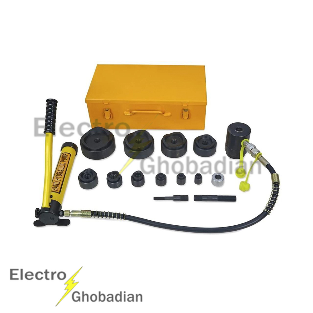 پانچ هیدرولیک با پمپ SKP-8شلنگ دار (پای) 1 پانچ-هیدرولیک-با -مپ SKP-8شلنگ-دار-(پای)